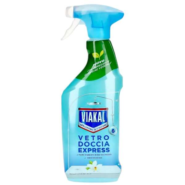 VIAKAL DEGREASER DESCALER EXPRESS SHOWER GLASS SPRAY 470 ML