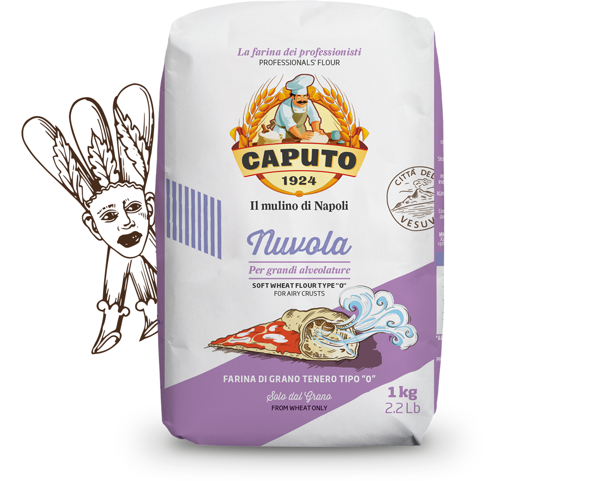 CAPUTO FLOURS NUVOLA TYPE "0" 1 KG
