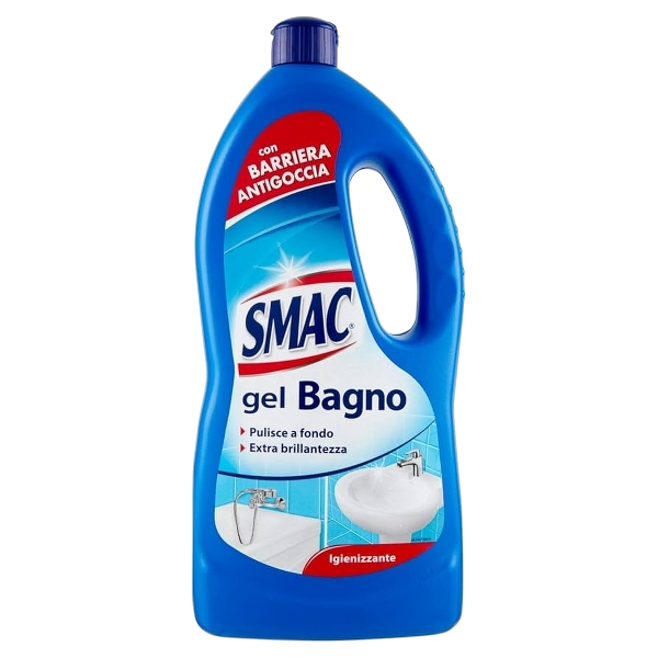 SMAC SANITIZING DETERGENT ANTISCALE BATHROOM GEL BAGNO 850 ML