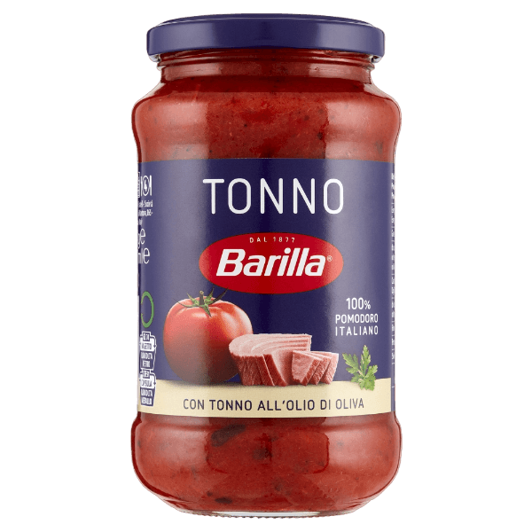 BARILLA PASTA SAUCE TUNA 400 GR