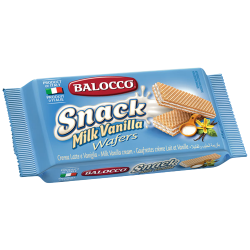 BALOCCO WAFER SNACK MILK VANILLA 45 GR X30