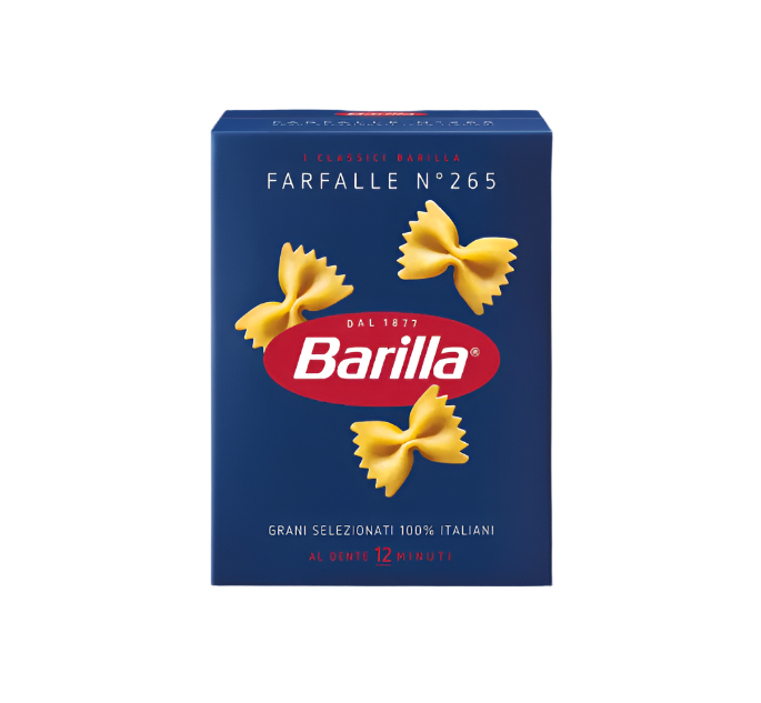 BARILLA PASTA DI SEMOLA FARFALLE 500 GR