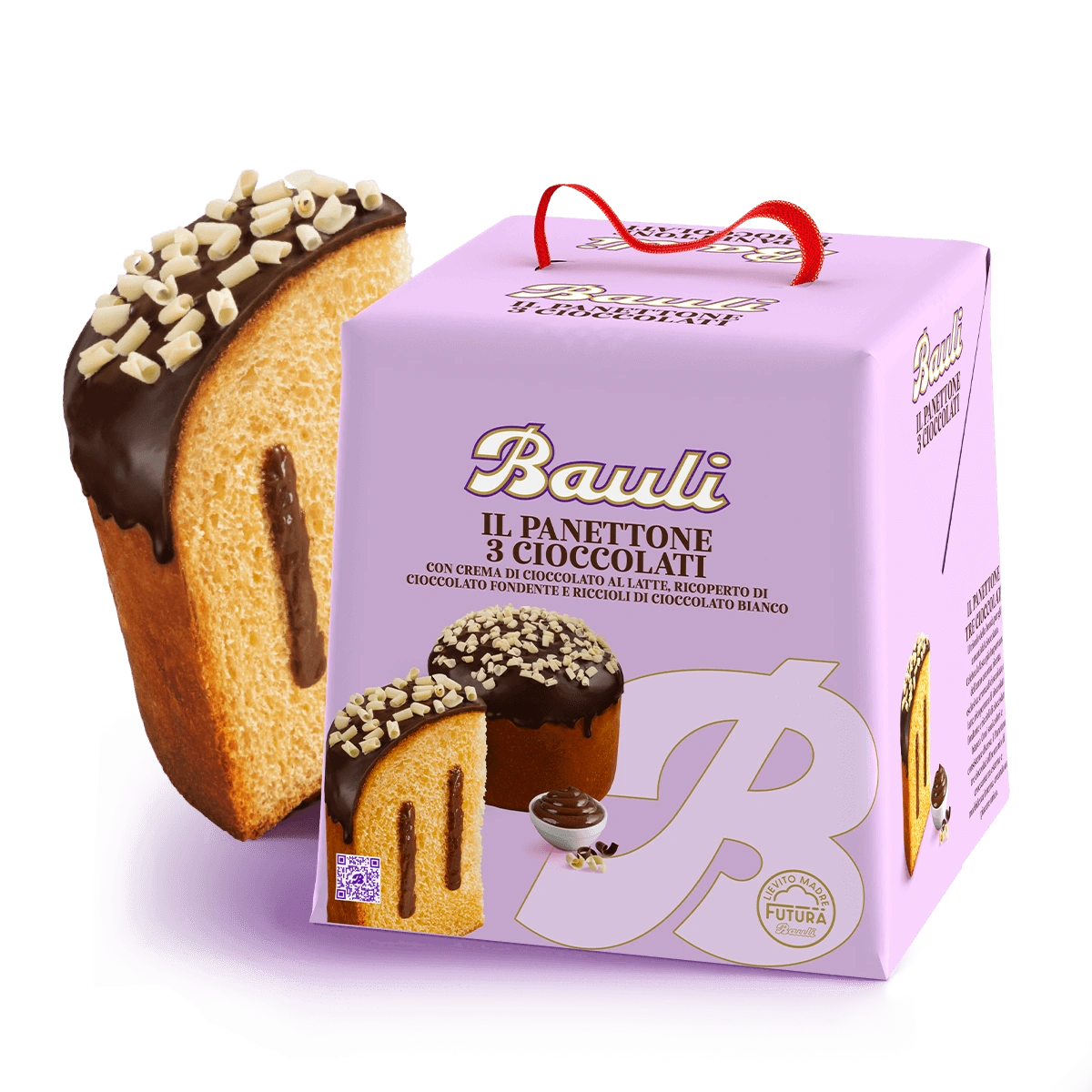 BAULI PANETTONE 3 CIOCCOLATI 750 GR