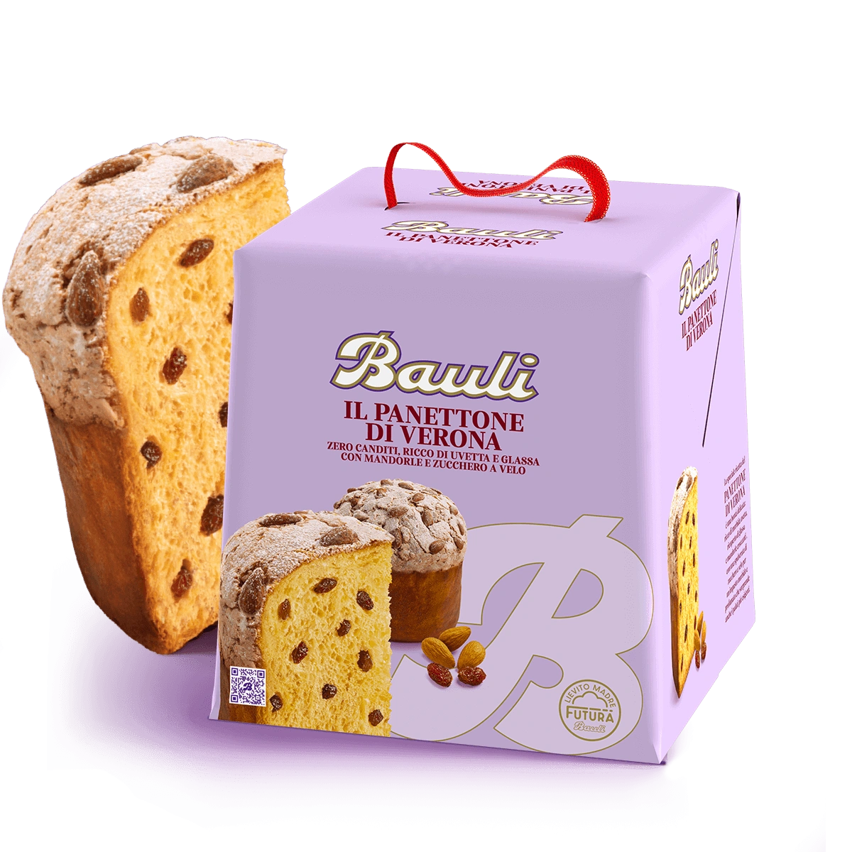 BAULI PANETTONE DI VERONA WITHOUT CANDIED FRUITS 1 KG