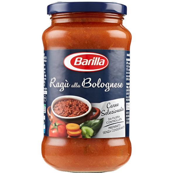 BARILLA PASTA SAUCE RAGU' ALLA BOLOGNESE 400 GR
