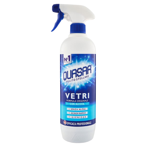 QUASAR DEGREASER GLASS SPRAY 580 ML