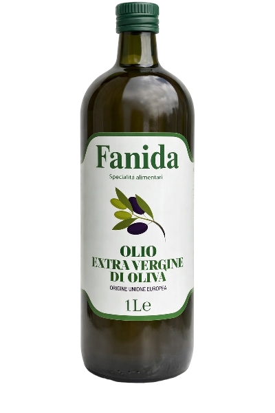 FANIDA EXTRA VIRGIN OLIVE OIL GLASS 1 LT