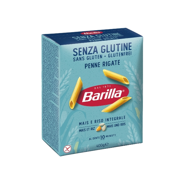 BARILLA PASTA GLUTEN FREE PENNE RIGATE 400 GR
