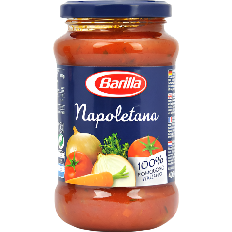 BARILLA PASTA SAUCE SALSA NAPOLETANA 400 GR