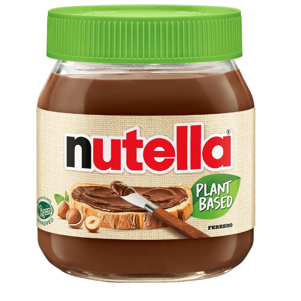 NUTELLA SPREAD CREAM PLANT BASED VEGAN 350 GR