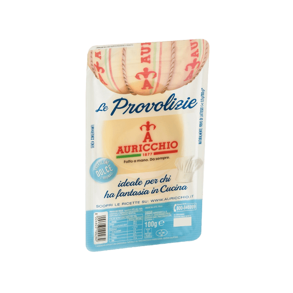 AURICCHIO PROVOLIZIE PROVOLONE CHEESE SWEET SLICED 100 GR
