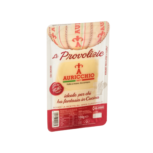 AURICCHIO PROVOLIZIE PROVOLONE CHEESE SPICY SLICED 100 GR