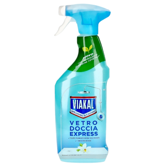 VIAKAL DEGREASER DESCALER EXPRESS SHOWER GLASS SPRAY 470 ML