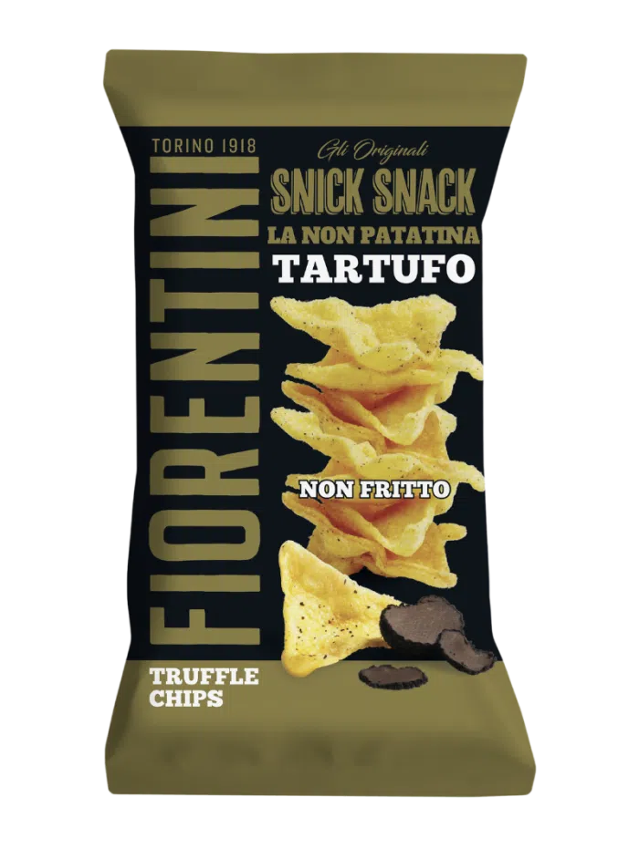 FIORENTINI SNICK SNACK CRISPS TRUFFLE CHIPS 65 GR