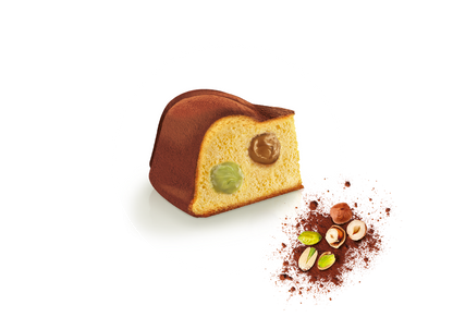 BALOCCO CAKE PARTY PISTACHIO & HAZELNUT 400 GR