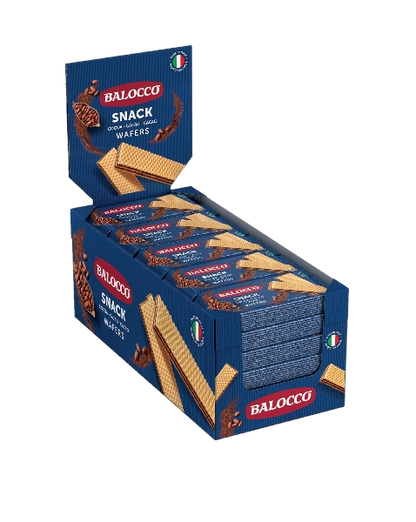 BALOCCO WAFER SNACK COCOA 45 GR X30