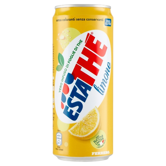 ESTATHE' TEA LEMON CANS 330 ML