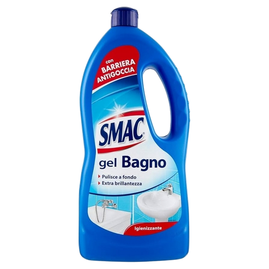 SMAC SANITIZING DETERGENT ANTISCALE BATHROOM GEL BAGNO 850 ML