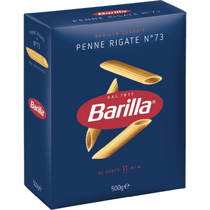 BARILLA PASTA DI SEMOLA PENNE RIGATE N.73 500 GR