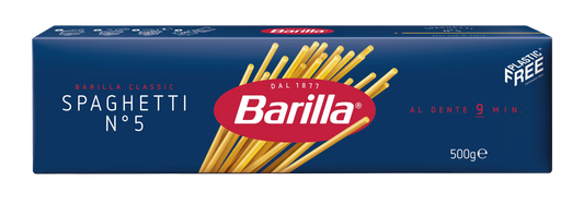 BARILLA PASTA DI SEMOLA SPAGHETTI N.5 500 GR