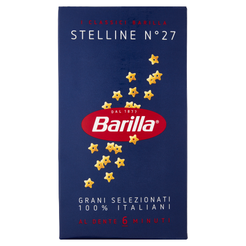 BARILLA PASTINA DI SEMOLA STELLINE N.27 500 GR