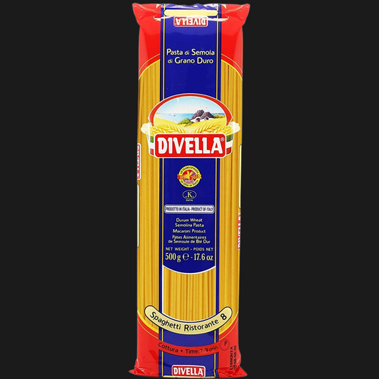 DIVELLA PASTA DI SEMOLA SPAGHETTI RISTORANTE N.8 500 GR