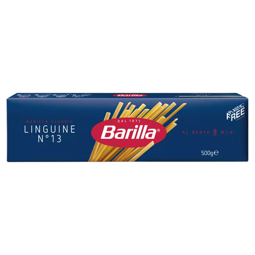 BARILLA PASTA DI SEMOLA LINGUINE (BAVETTE) N.13 500 GR