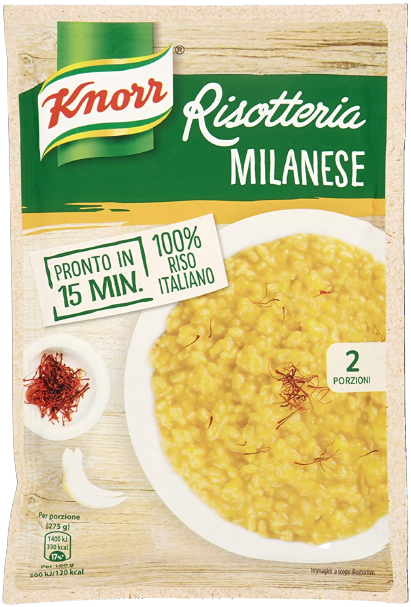 KNORR RISOTTERIA RISOTTO ALLA MILANESE 175 GR