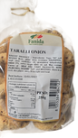 FANIDA TARALLI ONION WITH EXTRA VIRGIN OLIVE OIL 250 GR