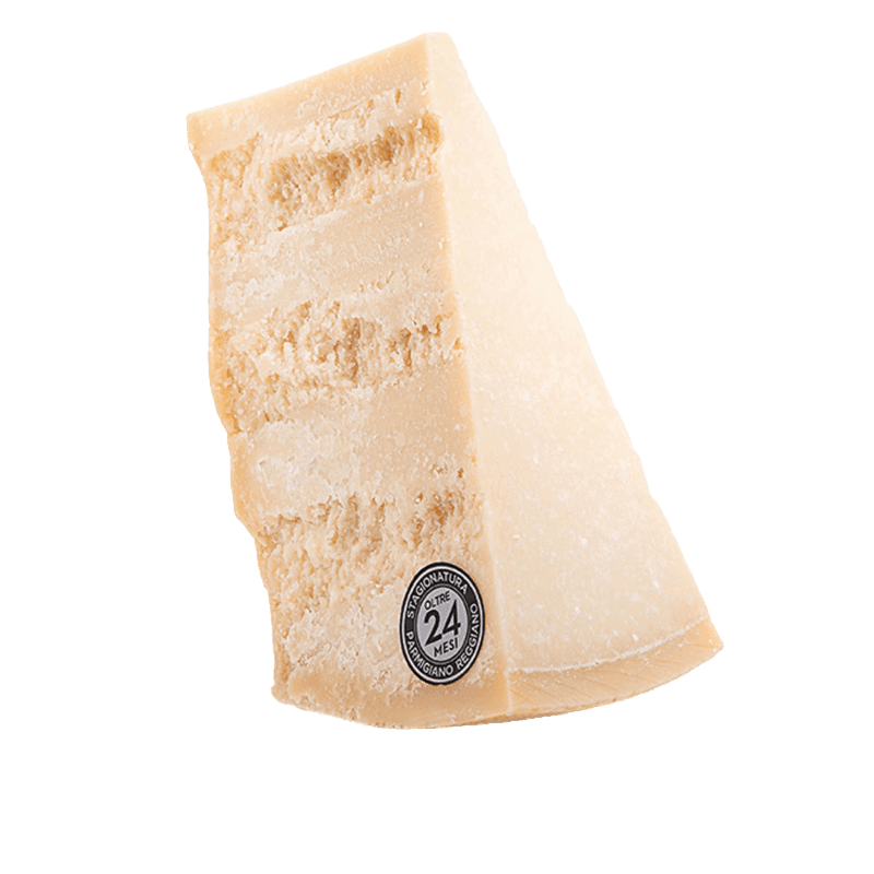 CHEESE PARMIGIANO REGGIANO D.O.P. MONTHS VACUUM £40.6 AL KG (APPROX 2.2 KG) PROMO £32.82