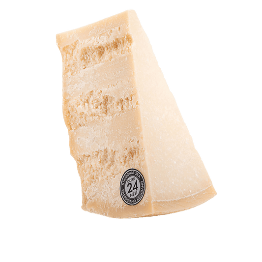 CHEESE PARMIGIANO REGGIANO D.O.P. MONTHS VACUUM £40.6 AL KG (APPROX 2.2 KG) PROMO £32.82