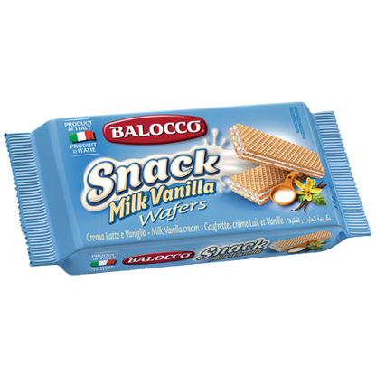 BALOCCO WAFER SNACK MILK VANILLA 45 GR X30