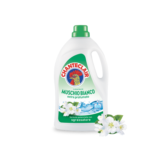 CHANTECLAIR LAUNDRY DETERGENT MUSCHIO BIANCO 28 WASHES 1.26 LT