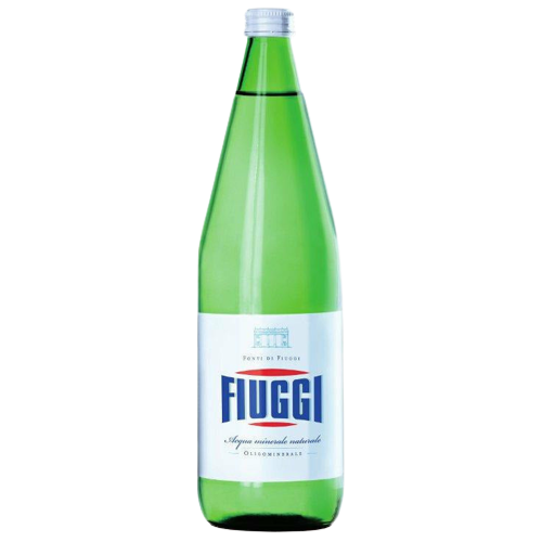 FIUGGI WATER ACQUA OLIGOMINERALE NATURALE GLASS 1 LT