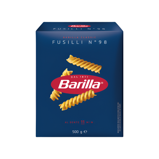 BARILLA PASTA DI SEMOLA FUSILLI N.98 500 GR