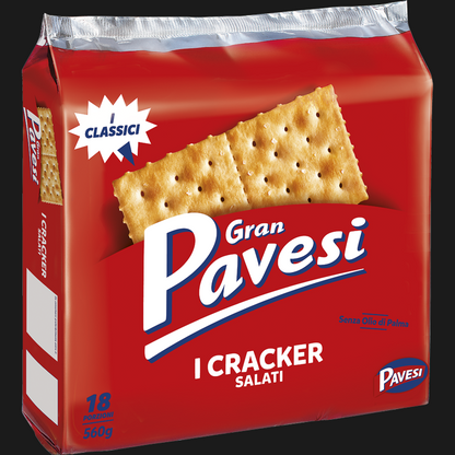 PAVESI CRACKER SALATI X18 560 GR