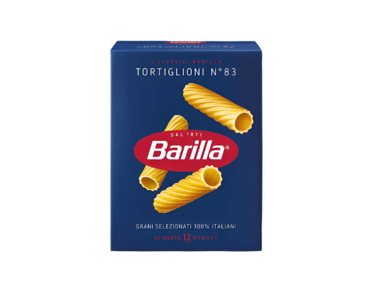 BARILLA PASTA DI SEMOLA TORTIGLIONI N.83 500 GR