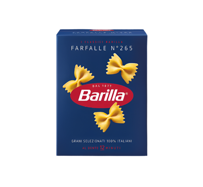 BARILLA PASTA DI SEMOLA FARFALLE 500 GR