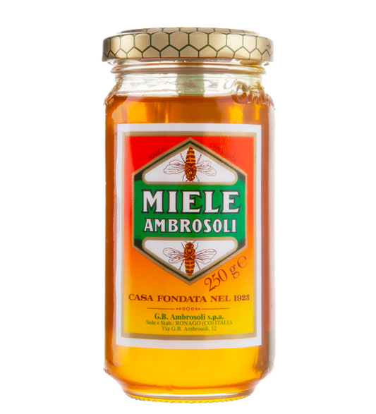 AMBROSOLI HONEY MILLEFIORI REFINED JAR 250 GR
