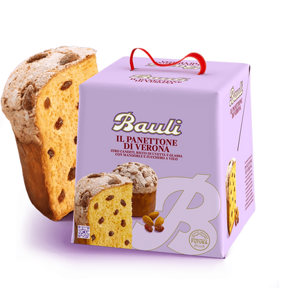 BAULI PANETTONE DI VERONA WITHOUT CANDIED FRUITS 1 KG