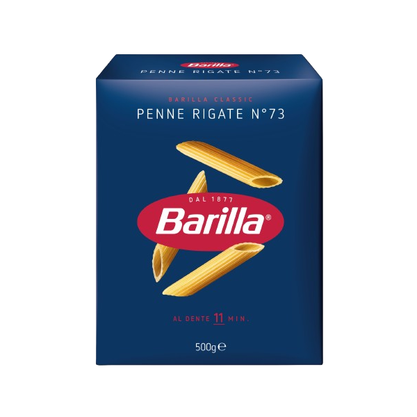 BARILLA PASTA DI SEMOLA PENNE RIGATE N.73 500 GR