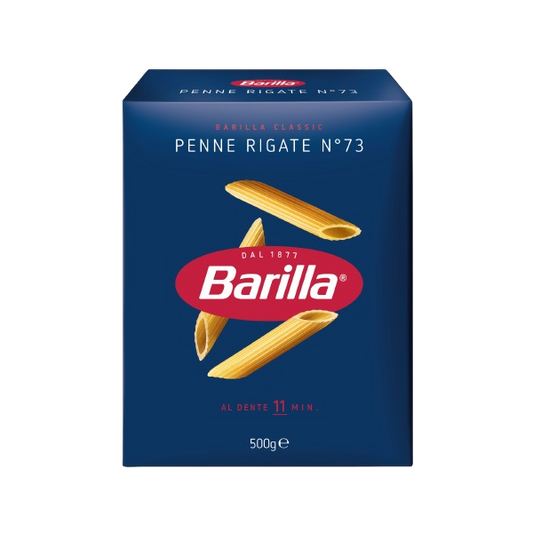 BARILLA PASTA DI SEMOLA PENNE RIGATE N.73 500 GR