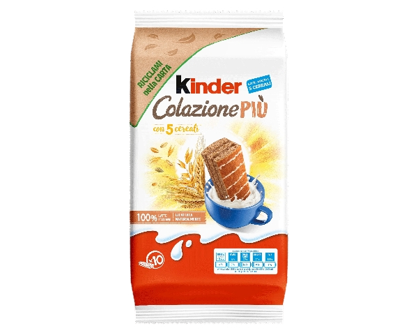 KINDER COLAZIONE PIU' X10 290 GR