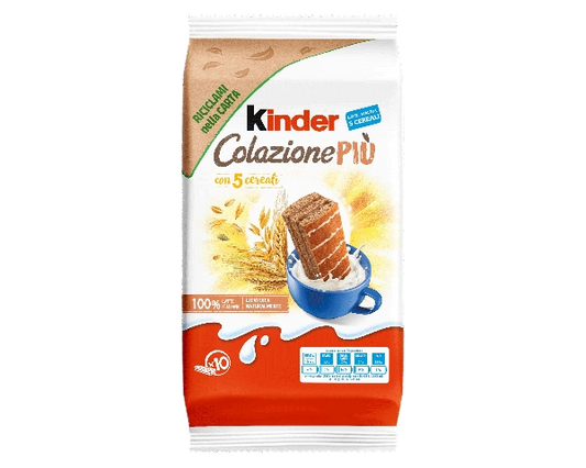 KINDER COLAZIONE PIU' X10 290 GR