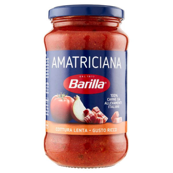 BARILLA SUGO ALL'AMATRICIANA 400 GR