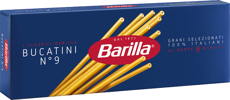 BARILLA PASTA DI SEMOLA BUCATINI N.9 500 GR