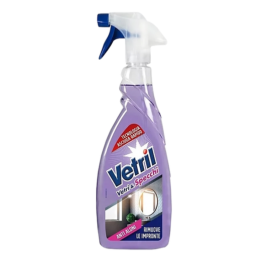 VETRIL DEGREASER GLASS AND MIRROR SPRAY 650 ML