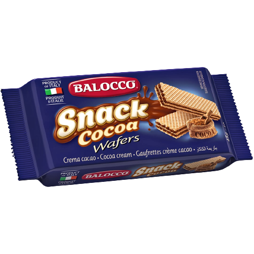 BALOCCO WAFER SNACK COCOA 45 GR X30