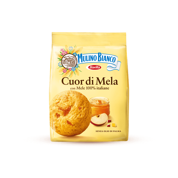MULINO BIANCO COOKIES CUOR DI MELA 250 GR