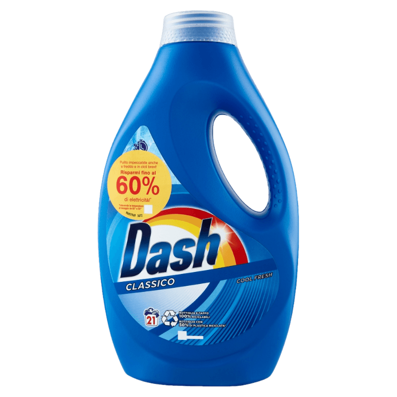 DASH LAUNDRY DETERGENT CLASSIC 21 WASHES 1.05 LT